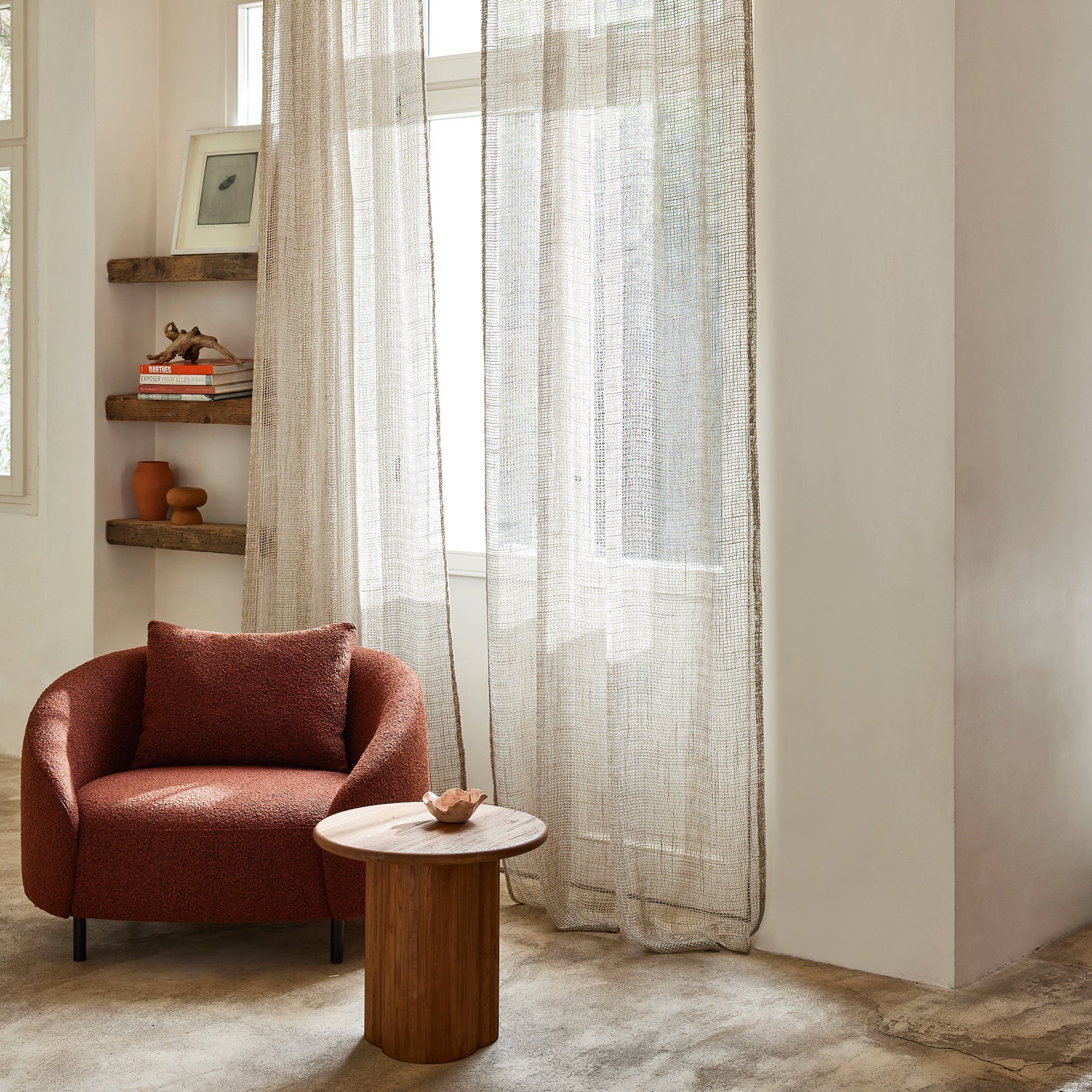 MADURA - Veiling natuurlijk 200x295 cm