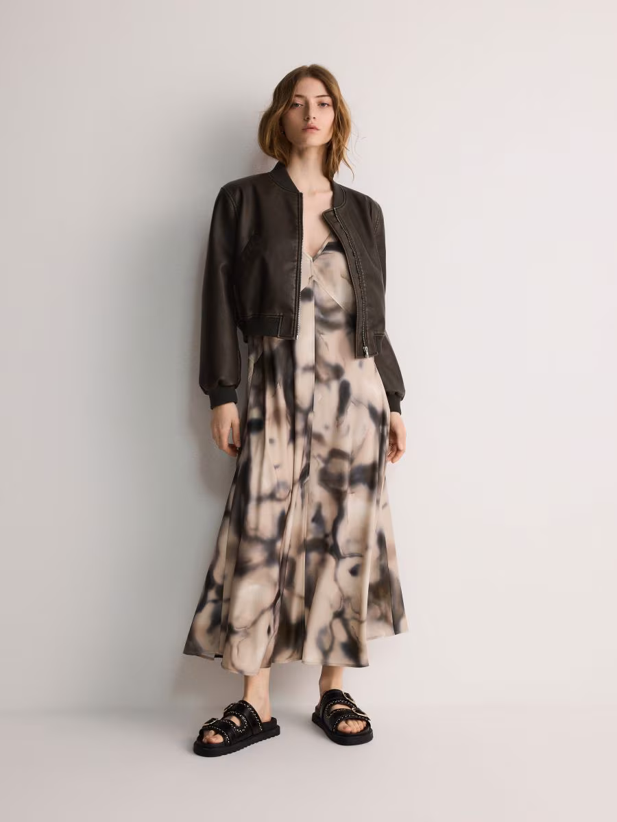 Printed Maxi Dress