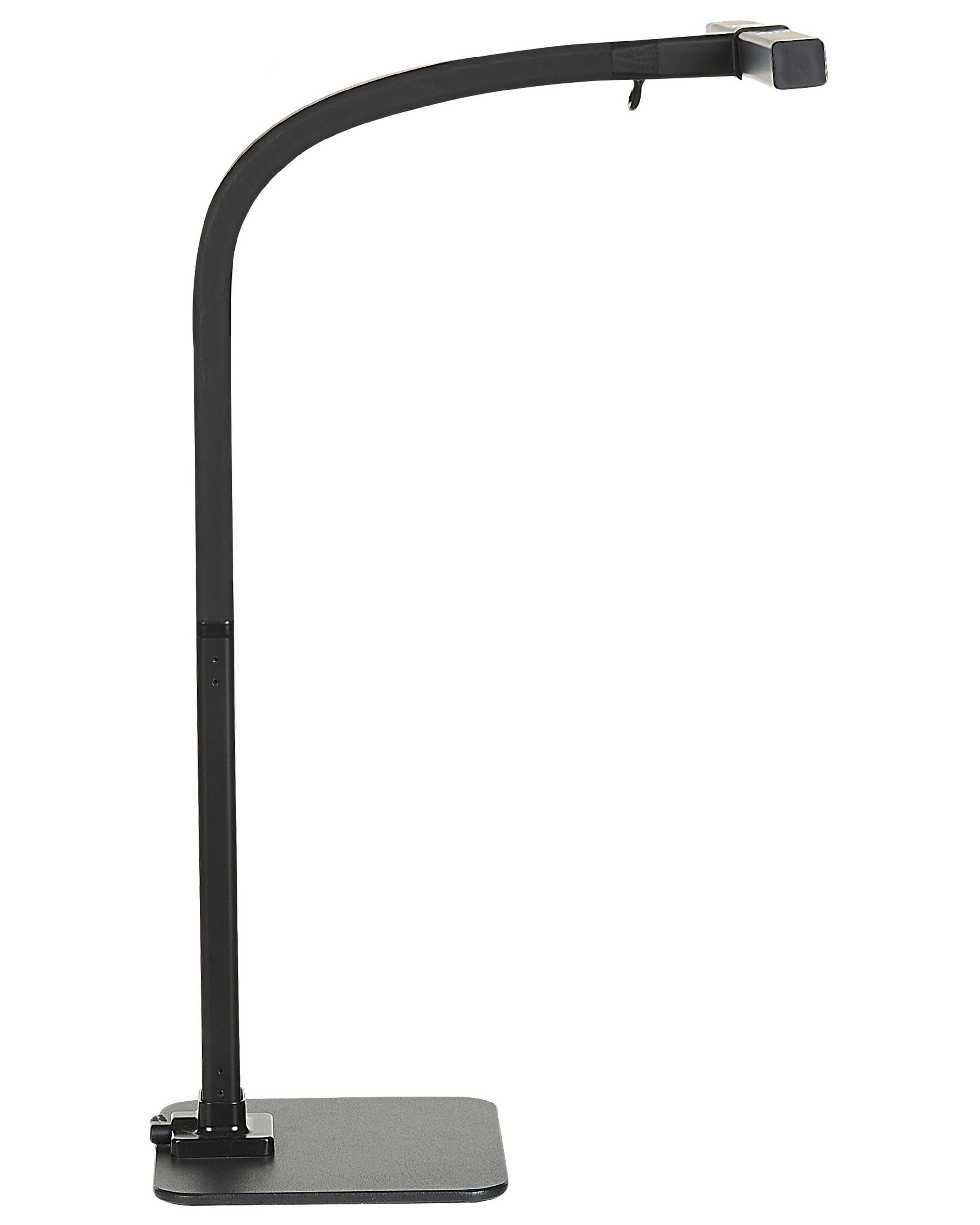 LED Desk Lamp KOURIS with Motion Sensor Metal Black