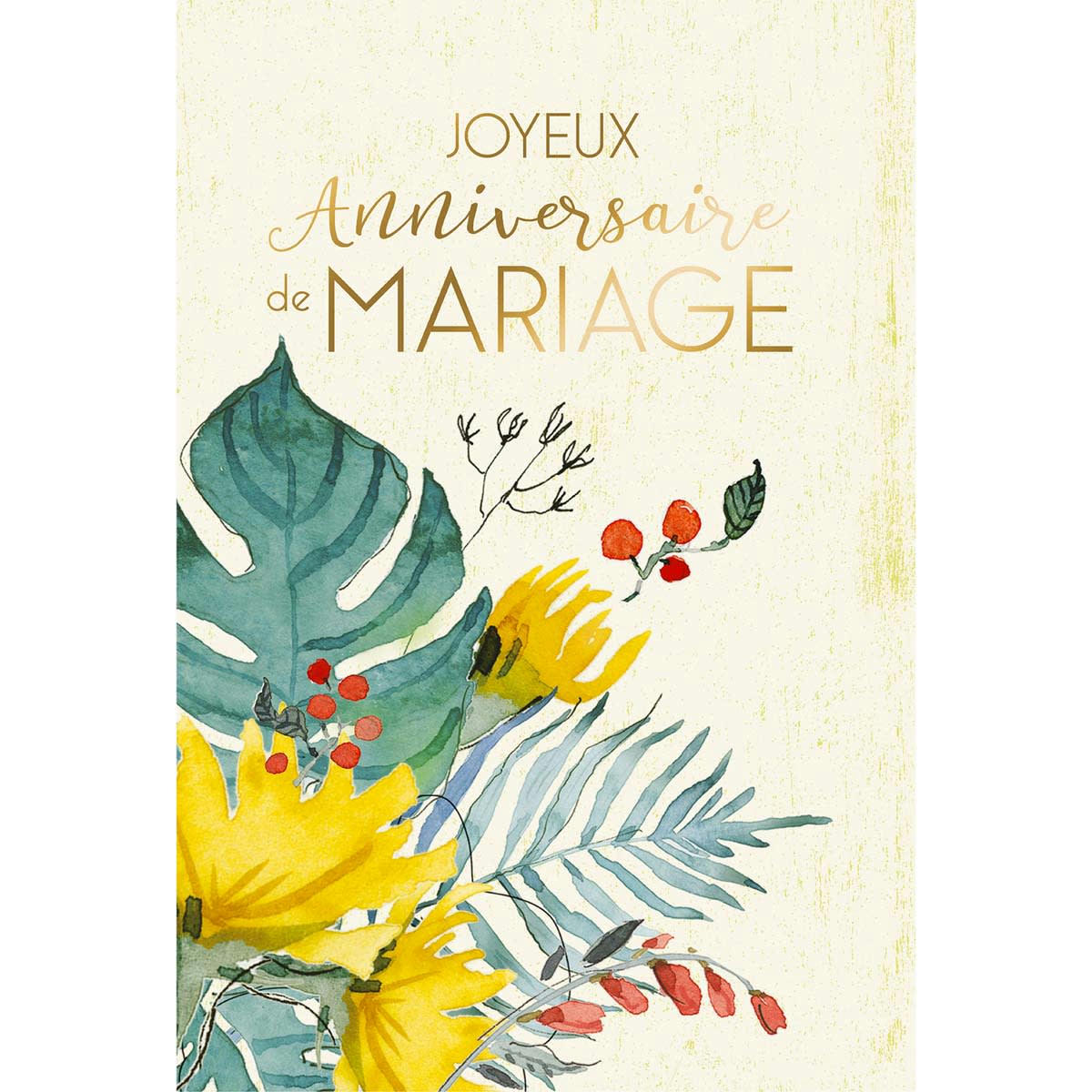- Carte Anniversaire De Mariage