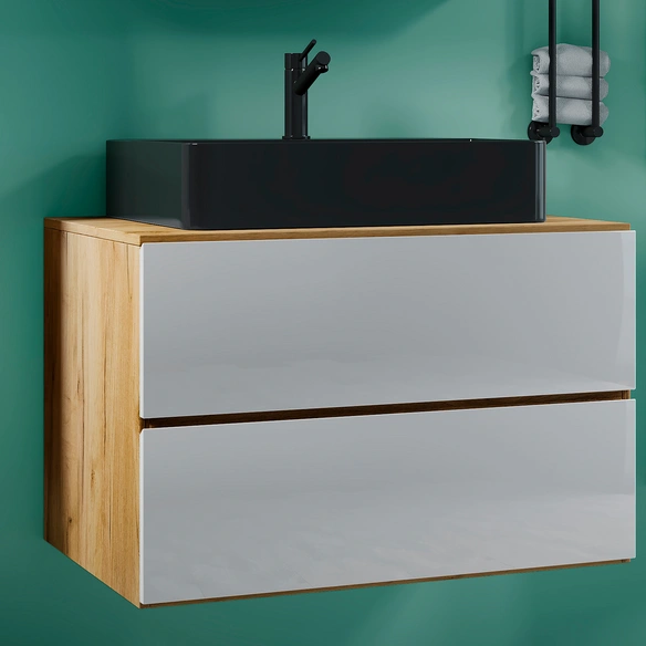 Waschplatz-Set »Lendas«, 2-tlg., 80 cm, braun