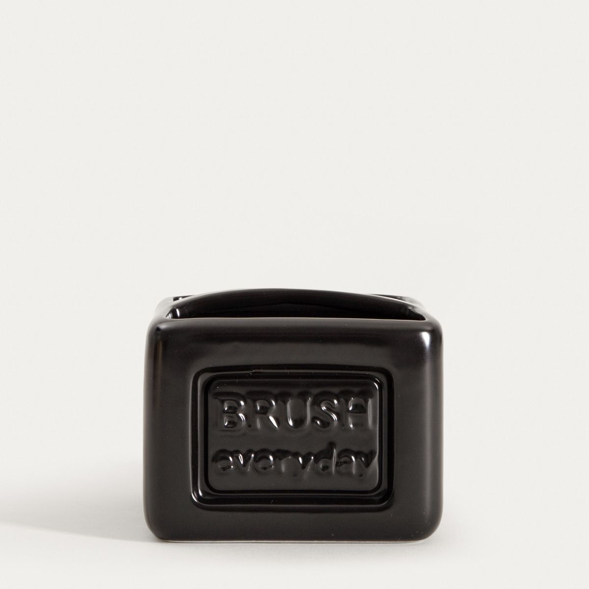 Pojemnik SYLAN na gąbkę czarny 11x8cm