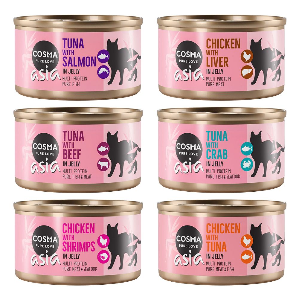 Cosma Asia in Jelly Saver Pack 24 x 85g