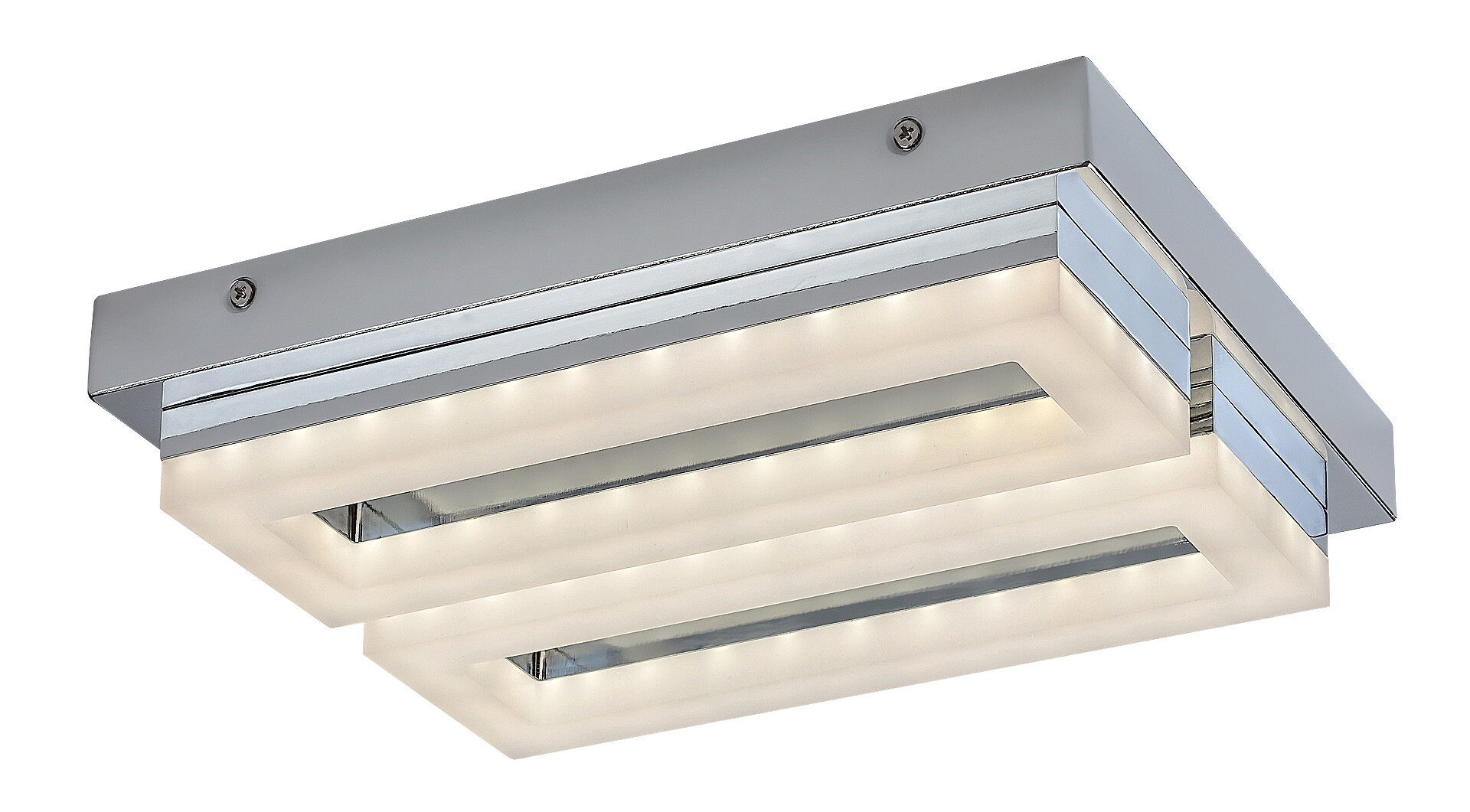 Lampa sufitowa BLAS chromowana biała LED 1x24W 4000K 2250lm Rabalux