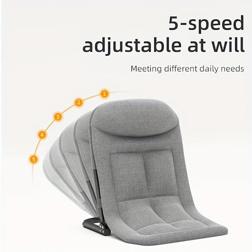 NNETM Camping Foldable Chair with Backrest