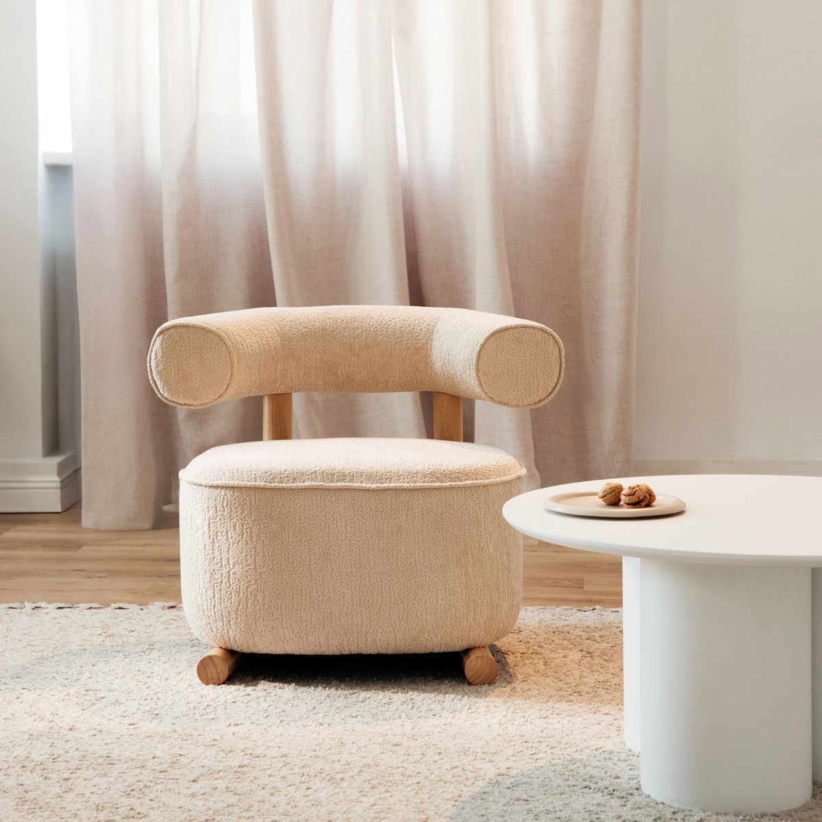 Fotel VITA Ecru 72x81x67 cm