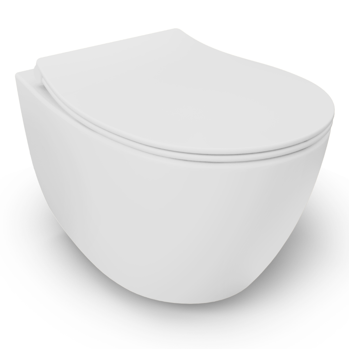 Isvea Wc Toilet Badkamer Hangend Wit Inclusief Softclose Toiletbril