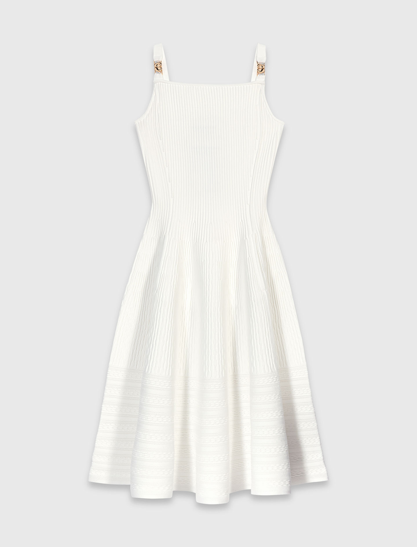 Robe longue en maille