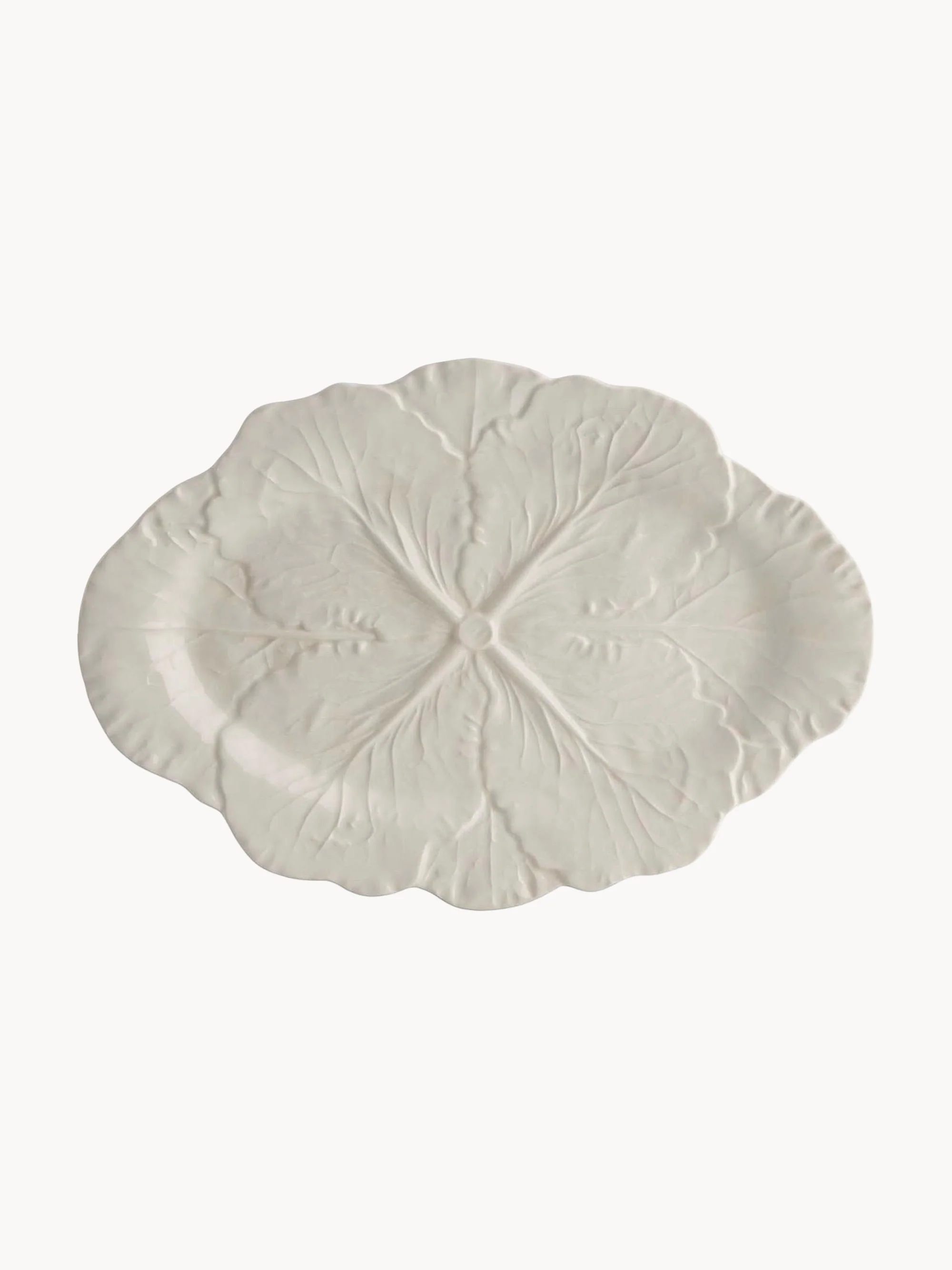 Ovale Servierplatten Cabbage, 2er-Set