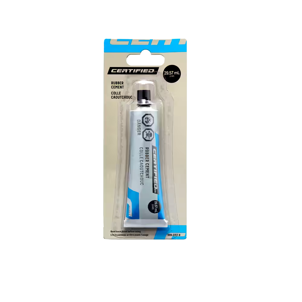Certified Multi-Purpose Rubber Cement, 29.5-mL