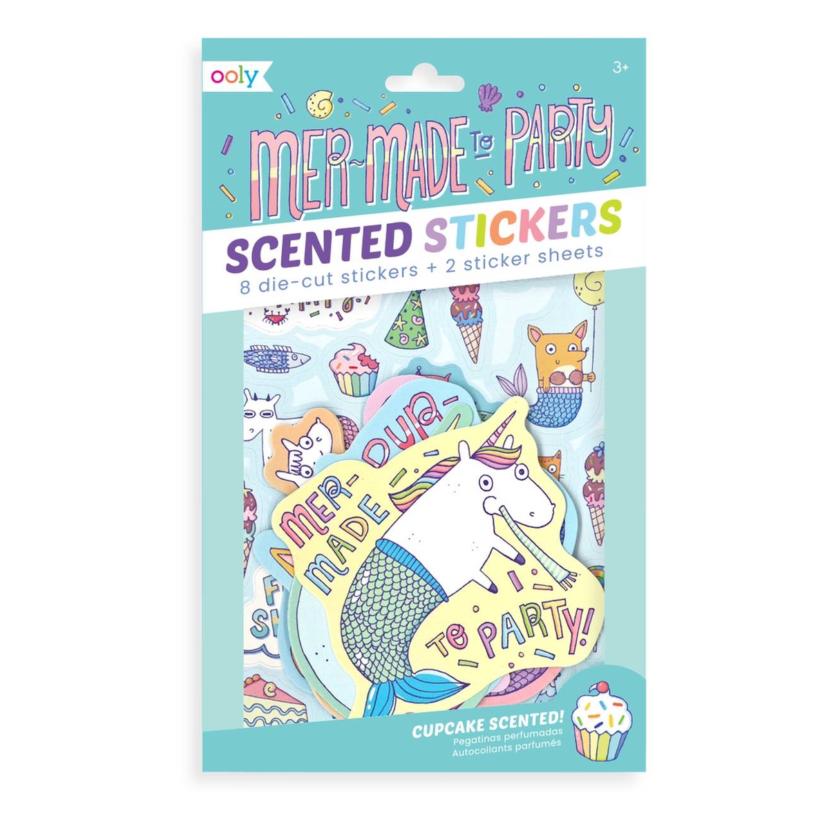 Mer-Made to Party Scented Stickers