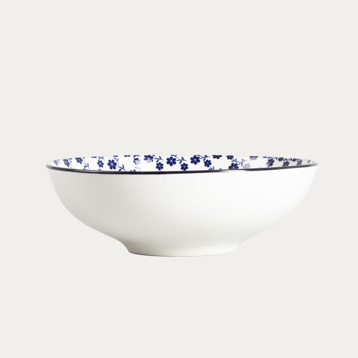 Misa NAVIA granatowa w kwiatuszki 21 cm