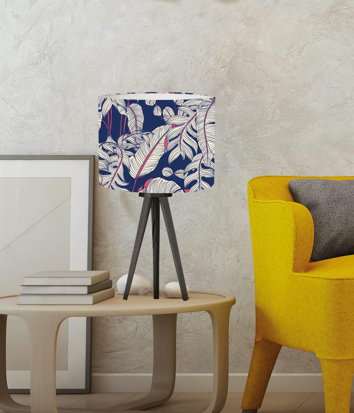 FLORAL - Abat-jour Chevet Floral Dharma D: 25 x H: 20