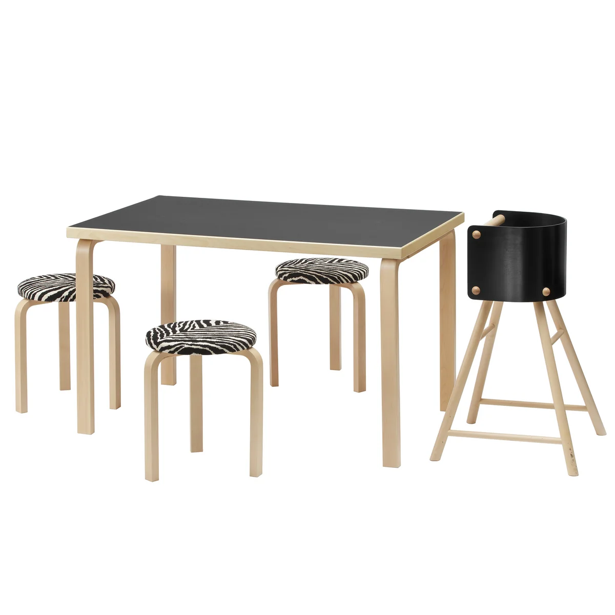 Artek - 81A Tisch, birke