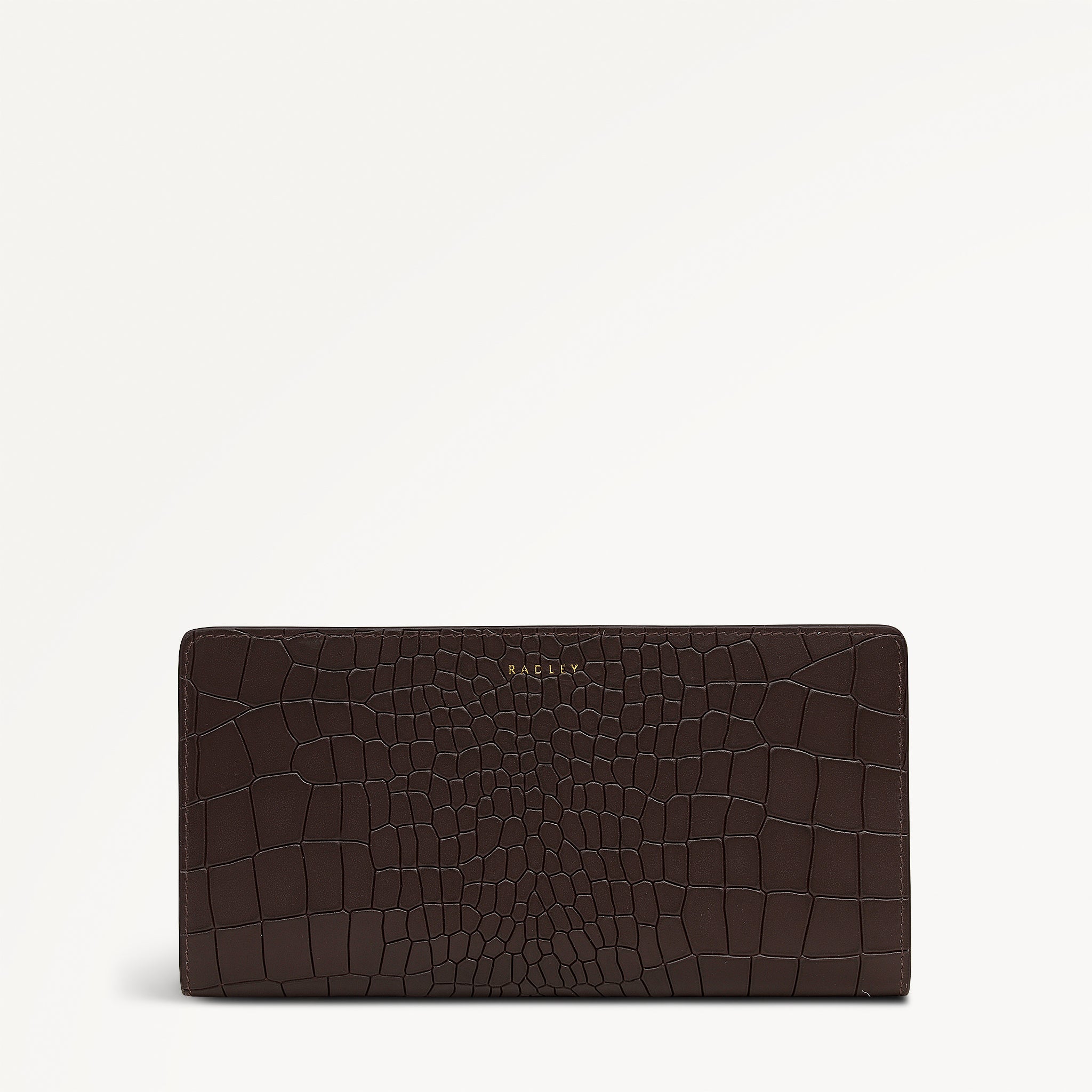 Coin Street - Faux Croc Large Bifold Purse - RSE15001