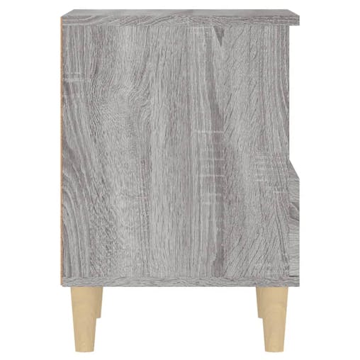NNEVL Bedside Cabinets 2 pcs Grey Sonoma 40x35x50 cm