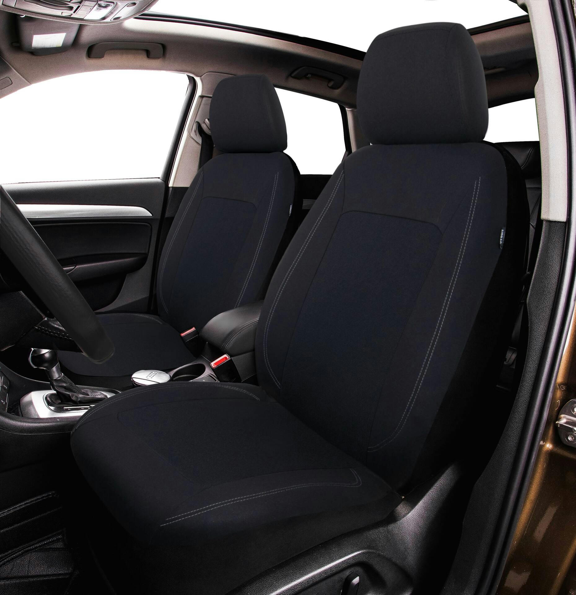 AutoTrends Woven Jacquard Seat Cover, 2-pk