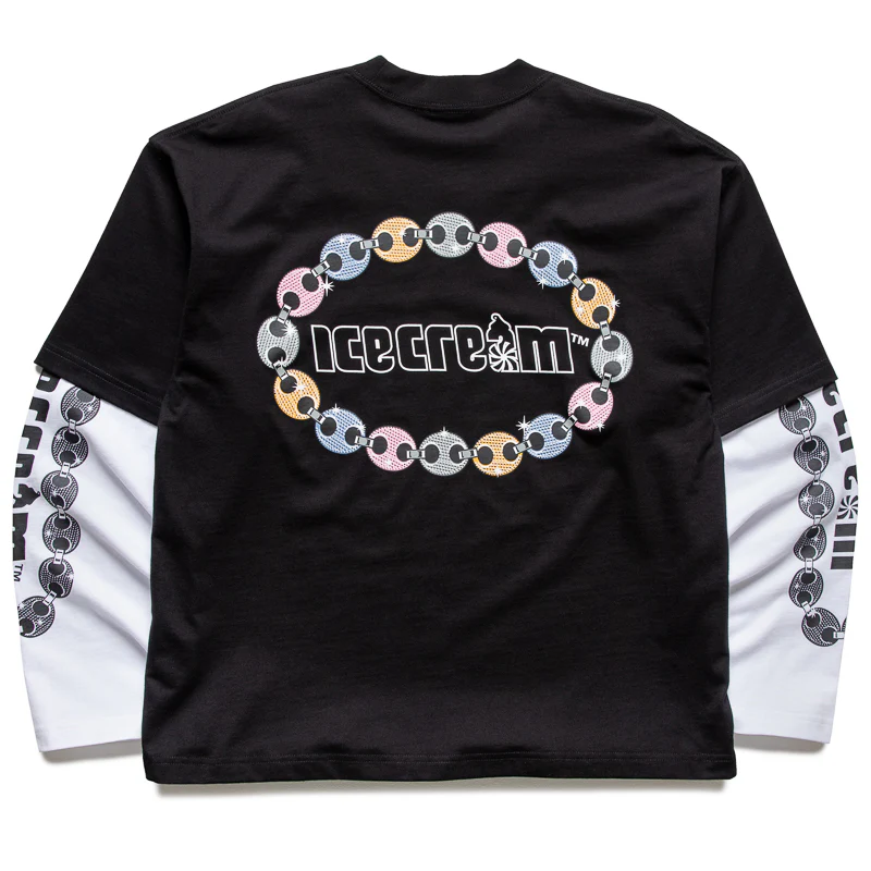 Ice Cream Jupiter L/S Tee - Black