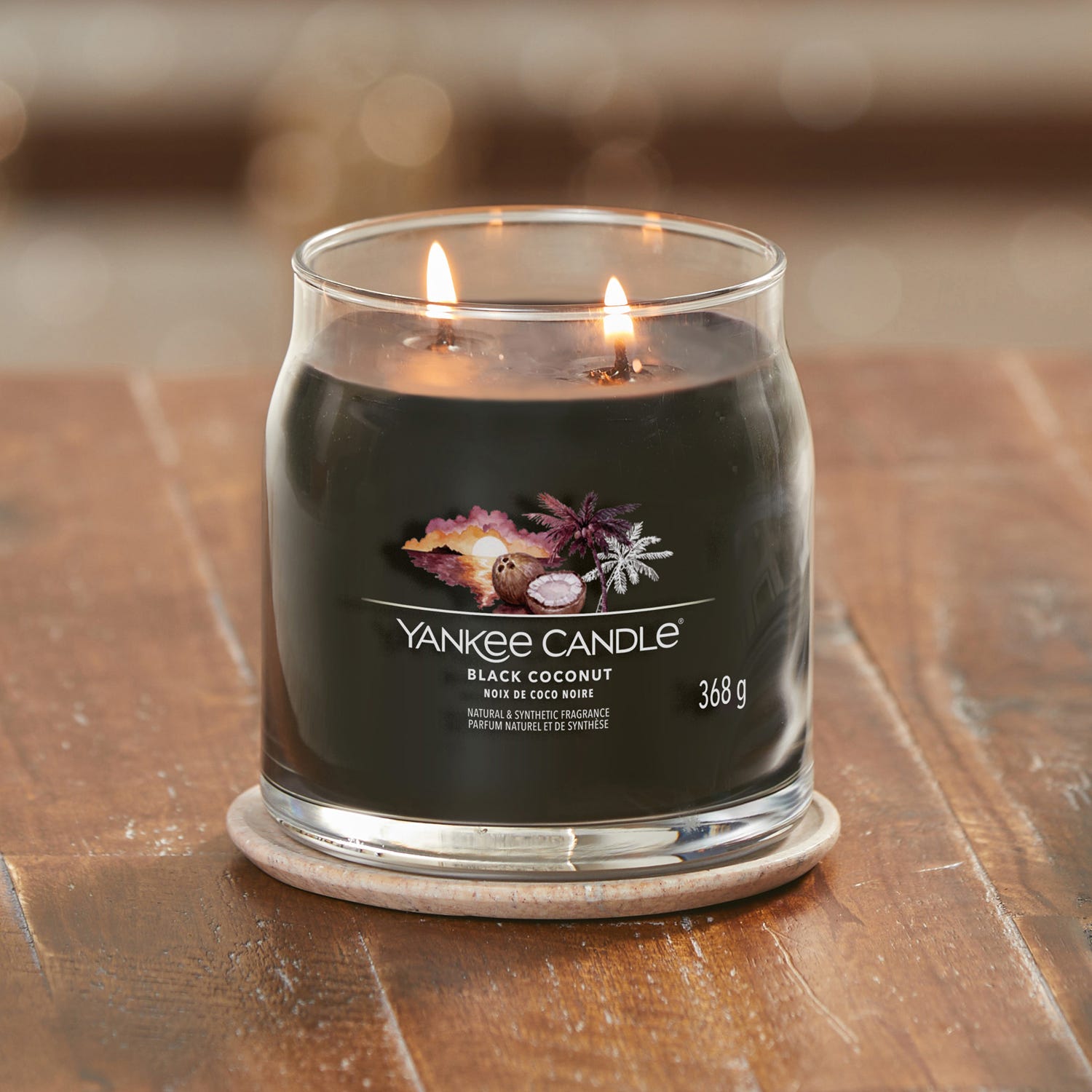 Black Coconut, candela in giara media Yankee Candle
