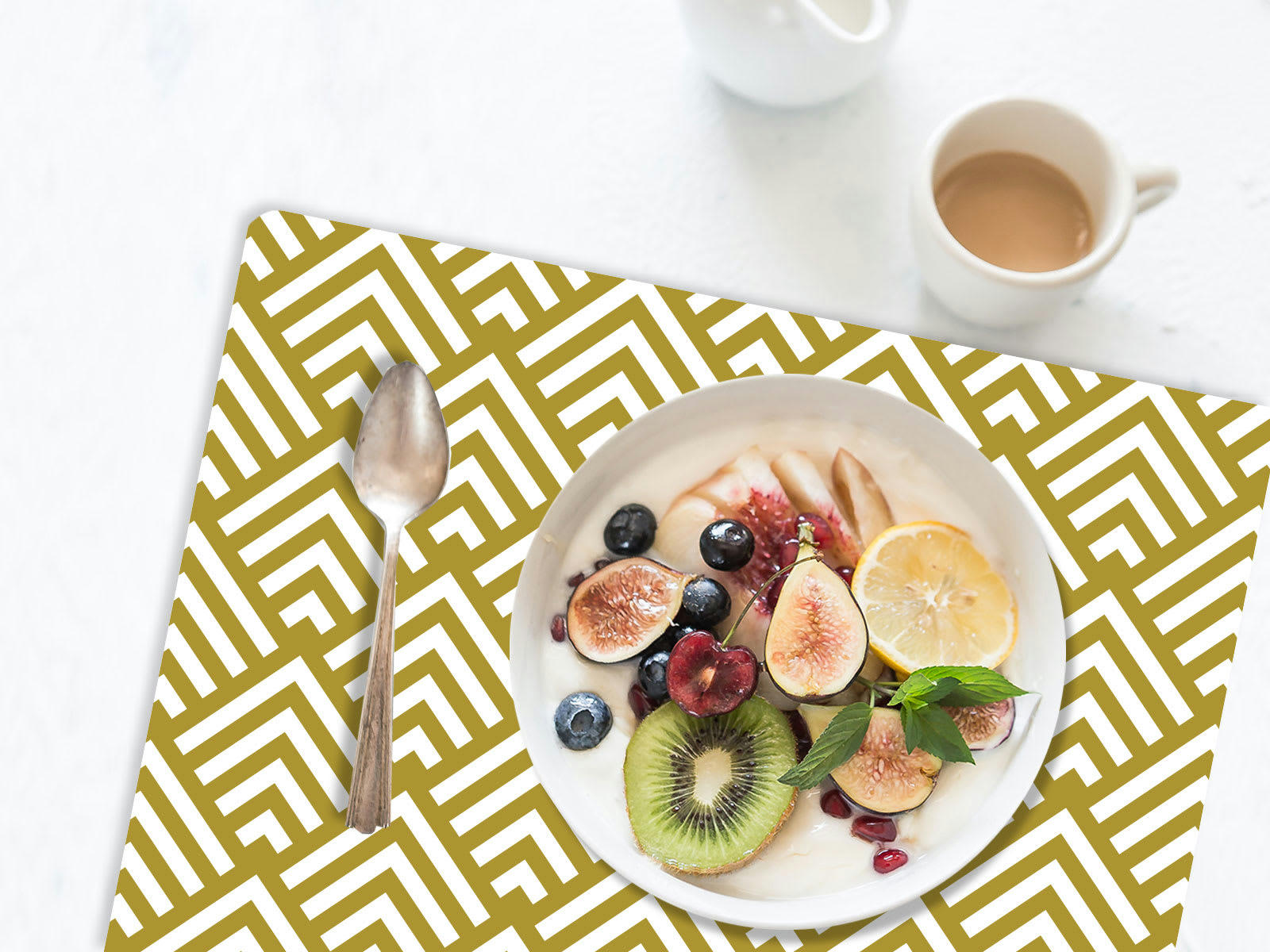 - Set de table crépuscule or 36x48cm