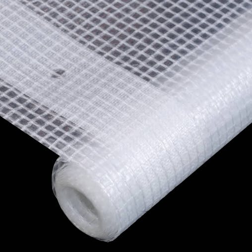 NNEVL Leno Tarpaulins 2 pcs 260 g/m&sup2; 3x4 m White