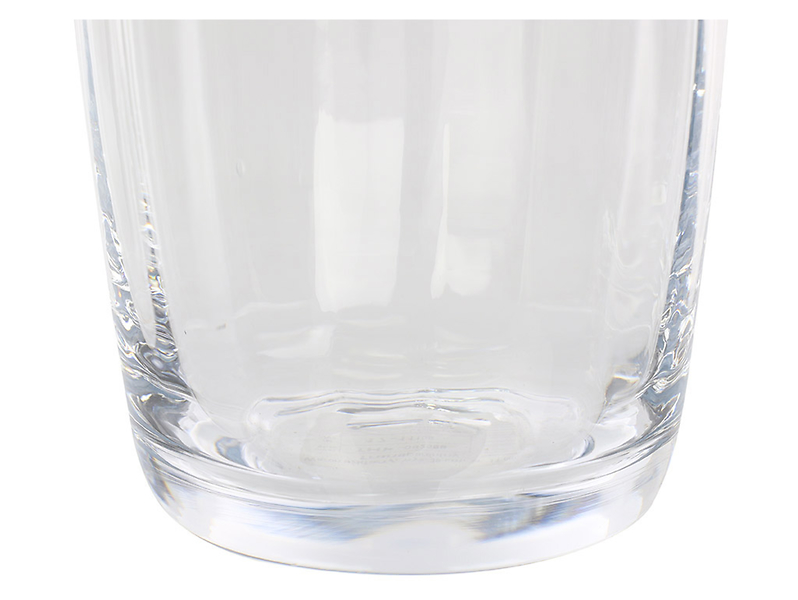 Wazon szklany 39 cm transparentny