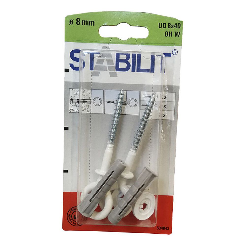 UNIVERSALPLUGG STABILIT 8X40MM 2STK