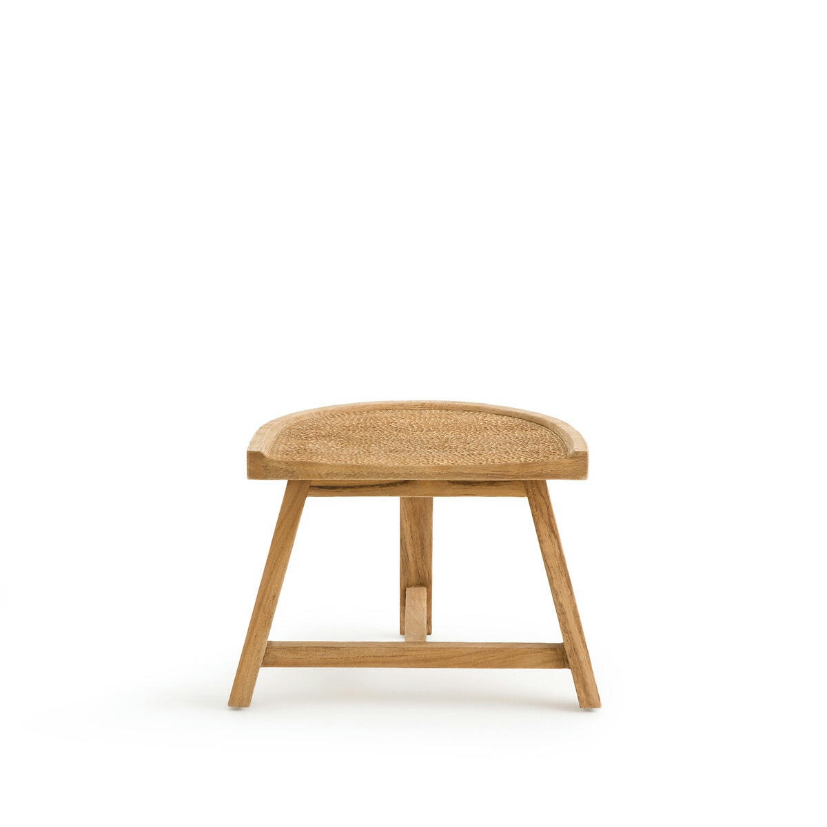 Tabouret bas, teck, Barville