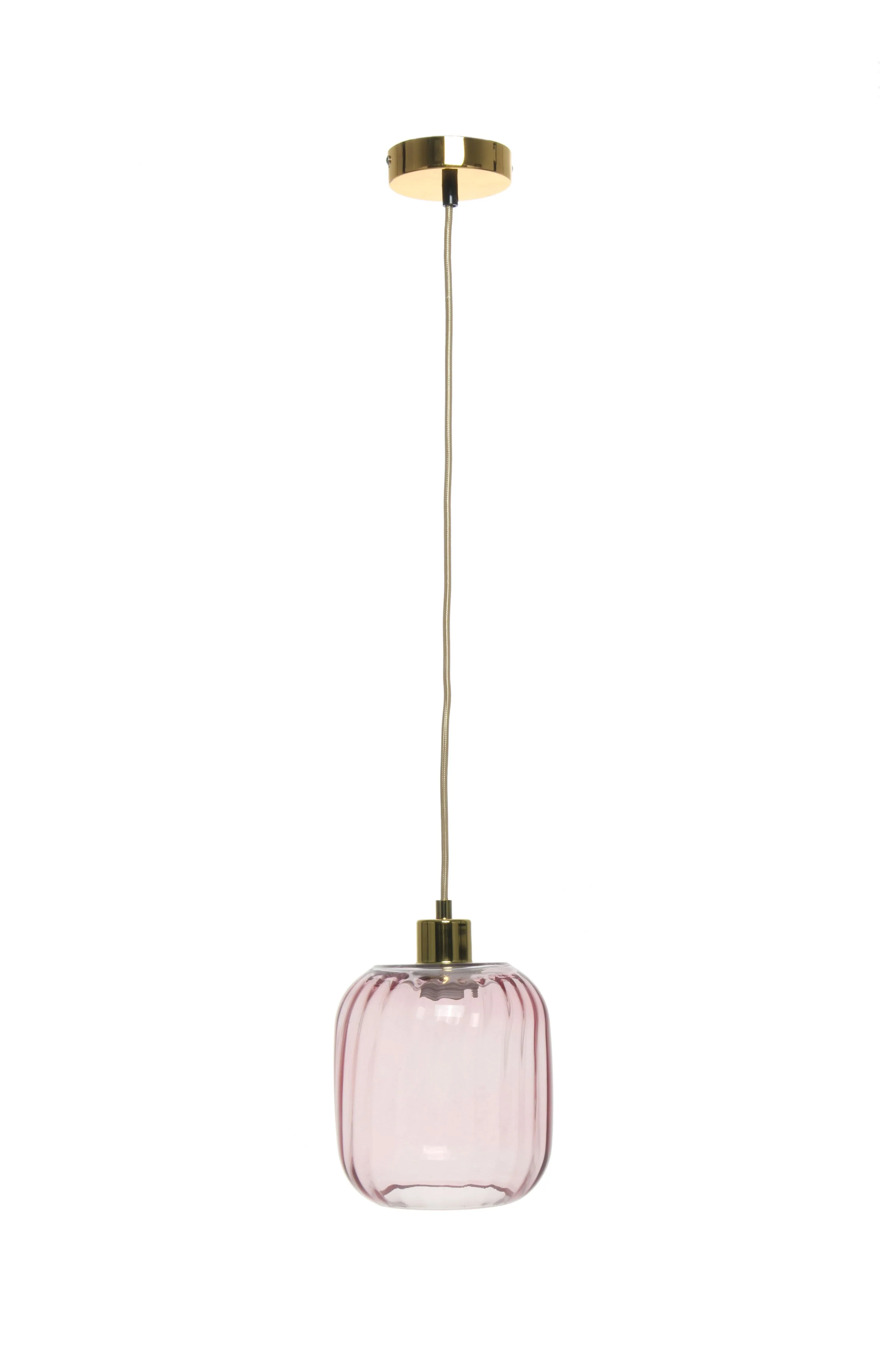 Glazen hanglamp Gloria rond