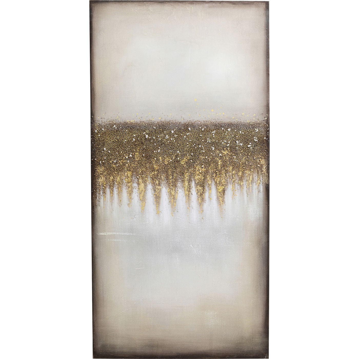Kare Design Schilderij Abstract Fields 200x100cm
