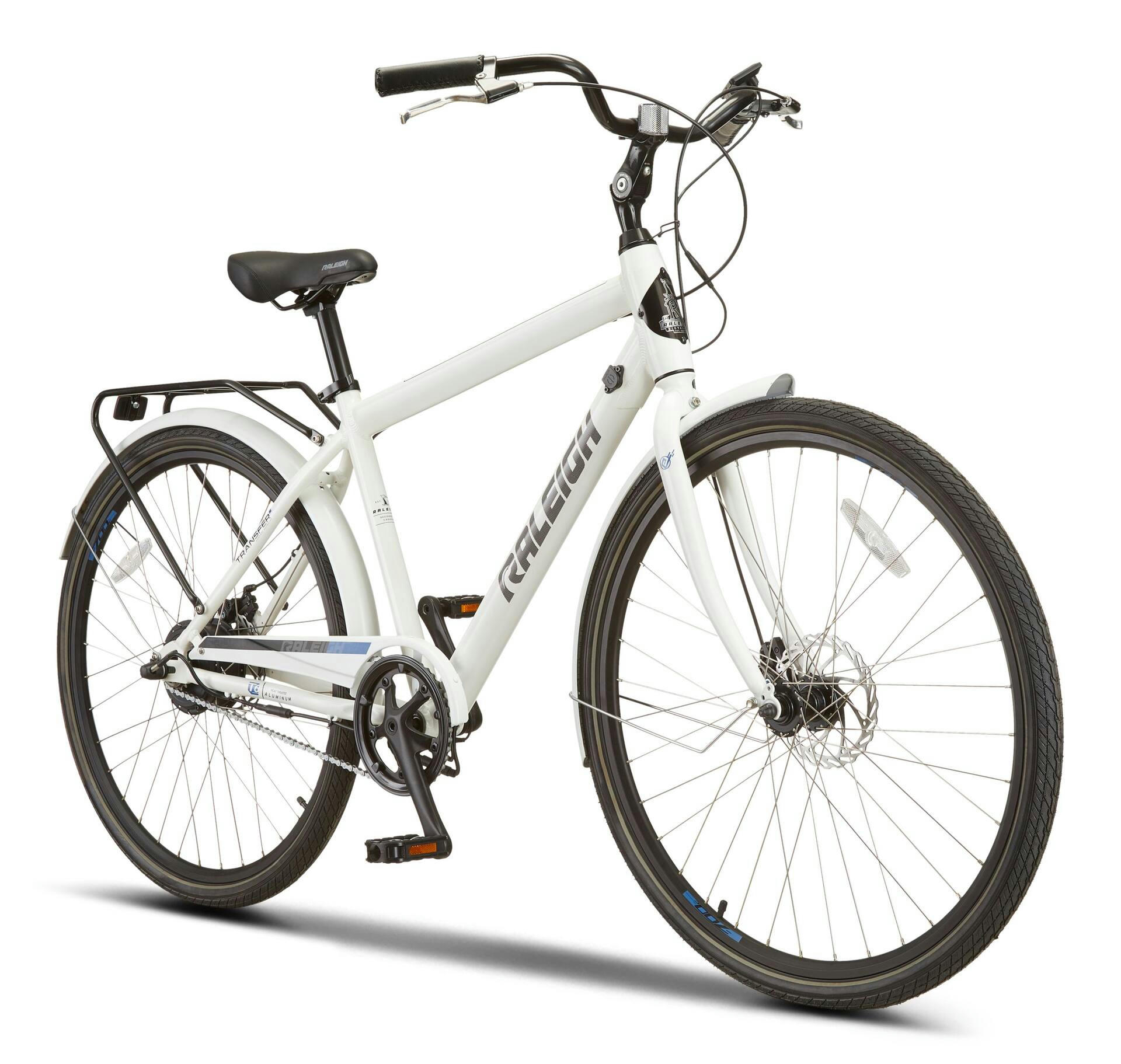 Raleigh Dobson Comfort Electric Bike,  700C, White