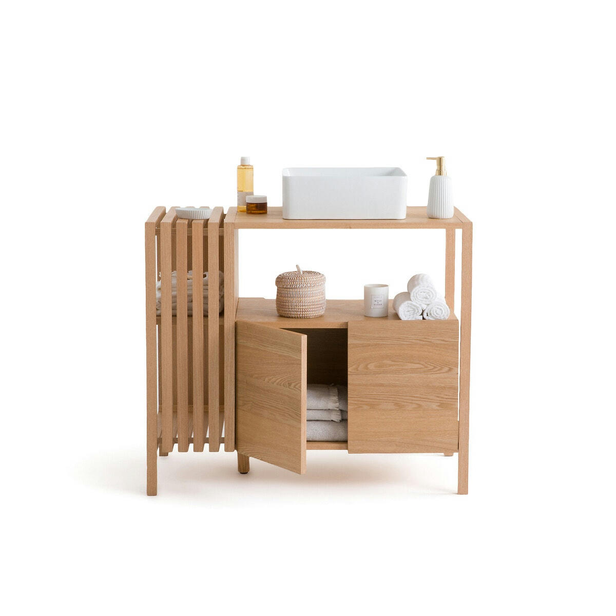Meuble sous vasque L93 cm, Theonie