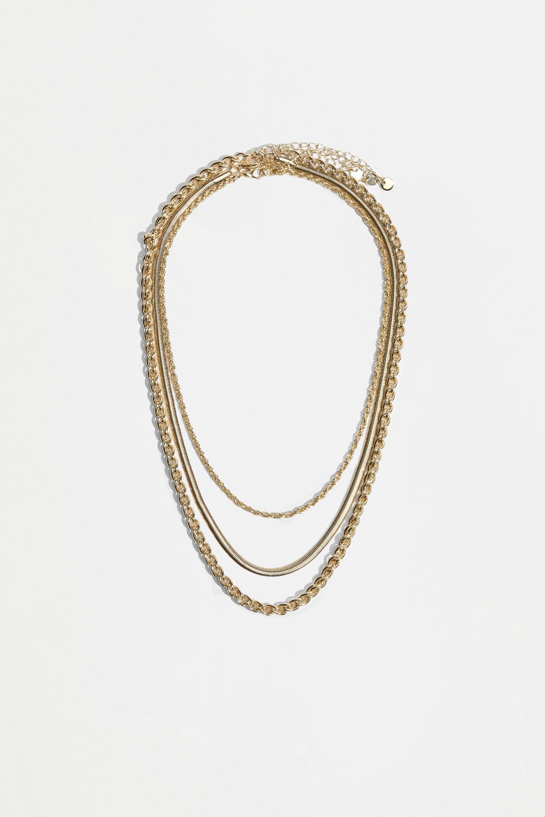 Collares metálicos combinados (Pack 3)