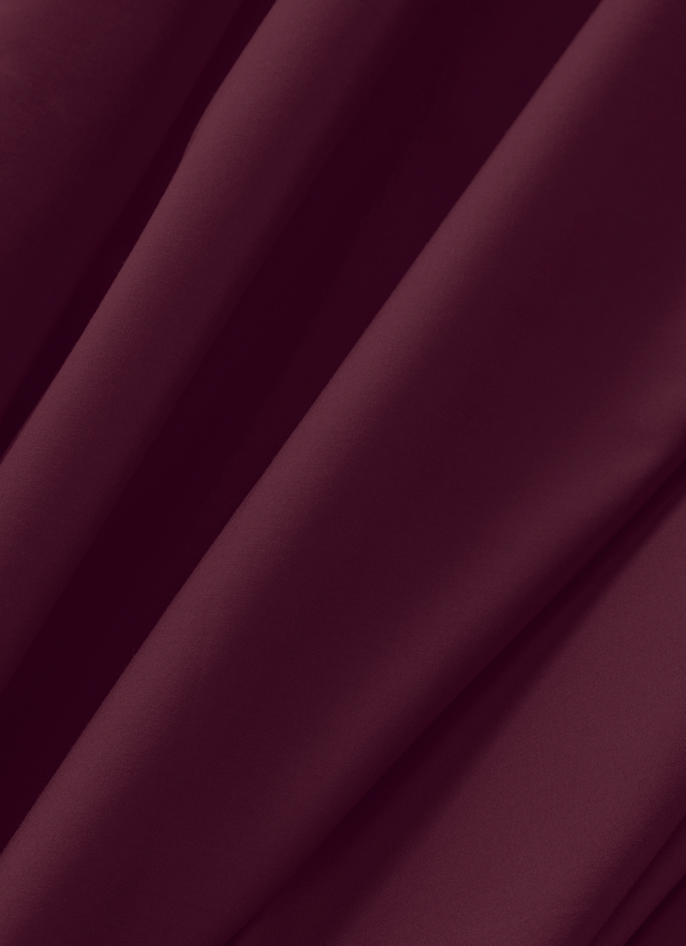 DRAP PLAT UNI EN PERCALE DE COTON GRENAT
