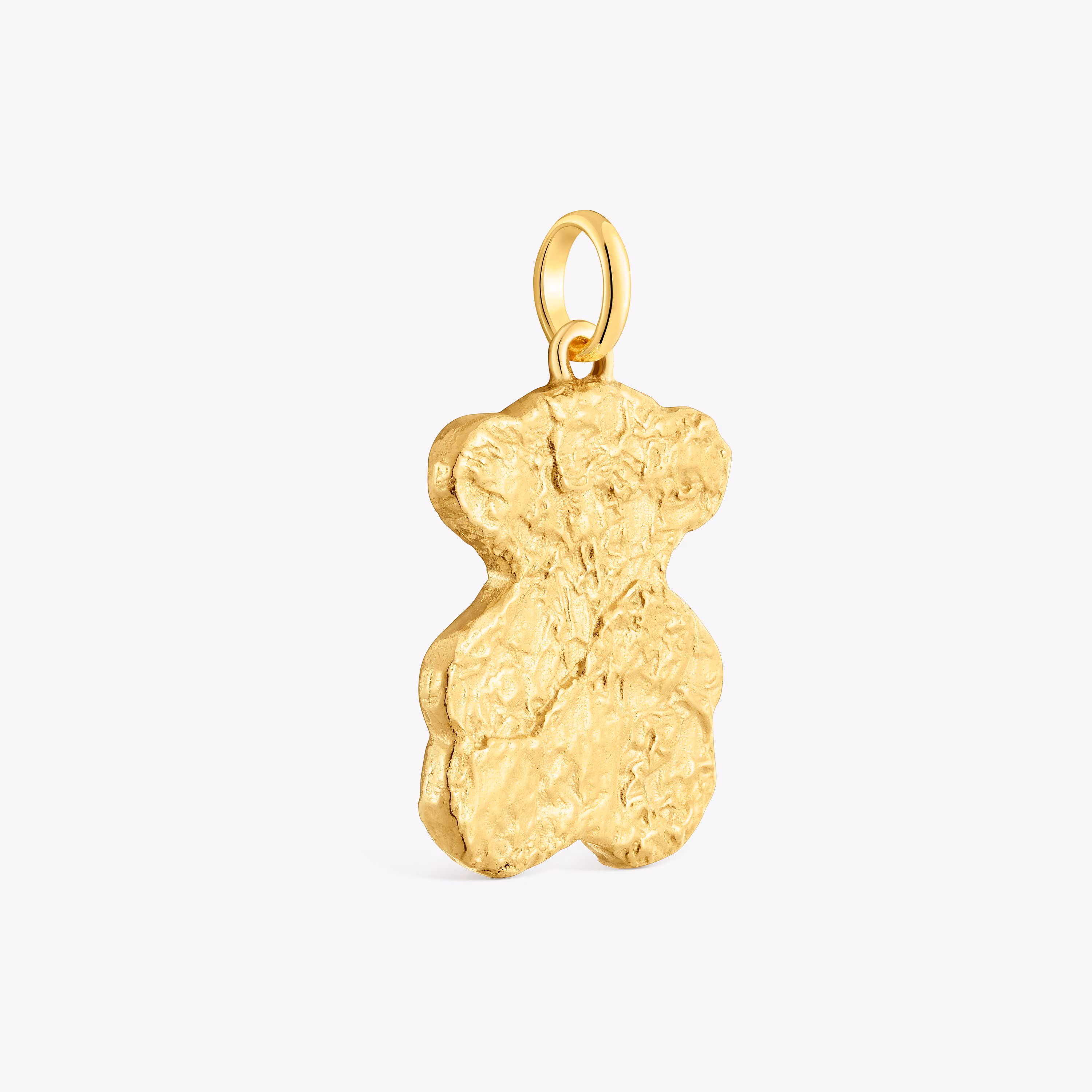 Colgante oso con baño de oro 18 kt sobre plata bombón Sweet Dolls