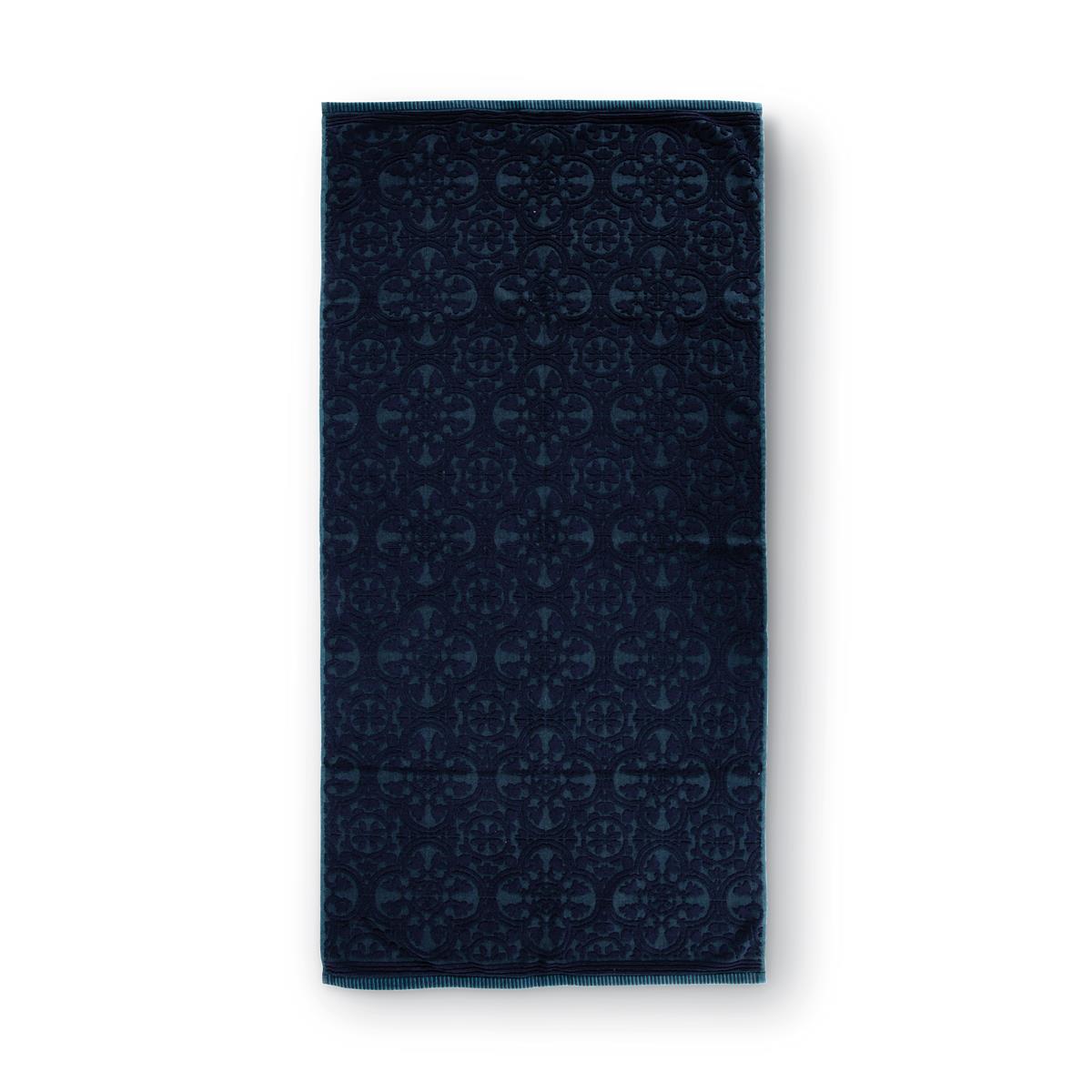Pip Studio badlaken Tile de Pip - 70x140 cm - donker blauw