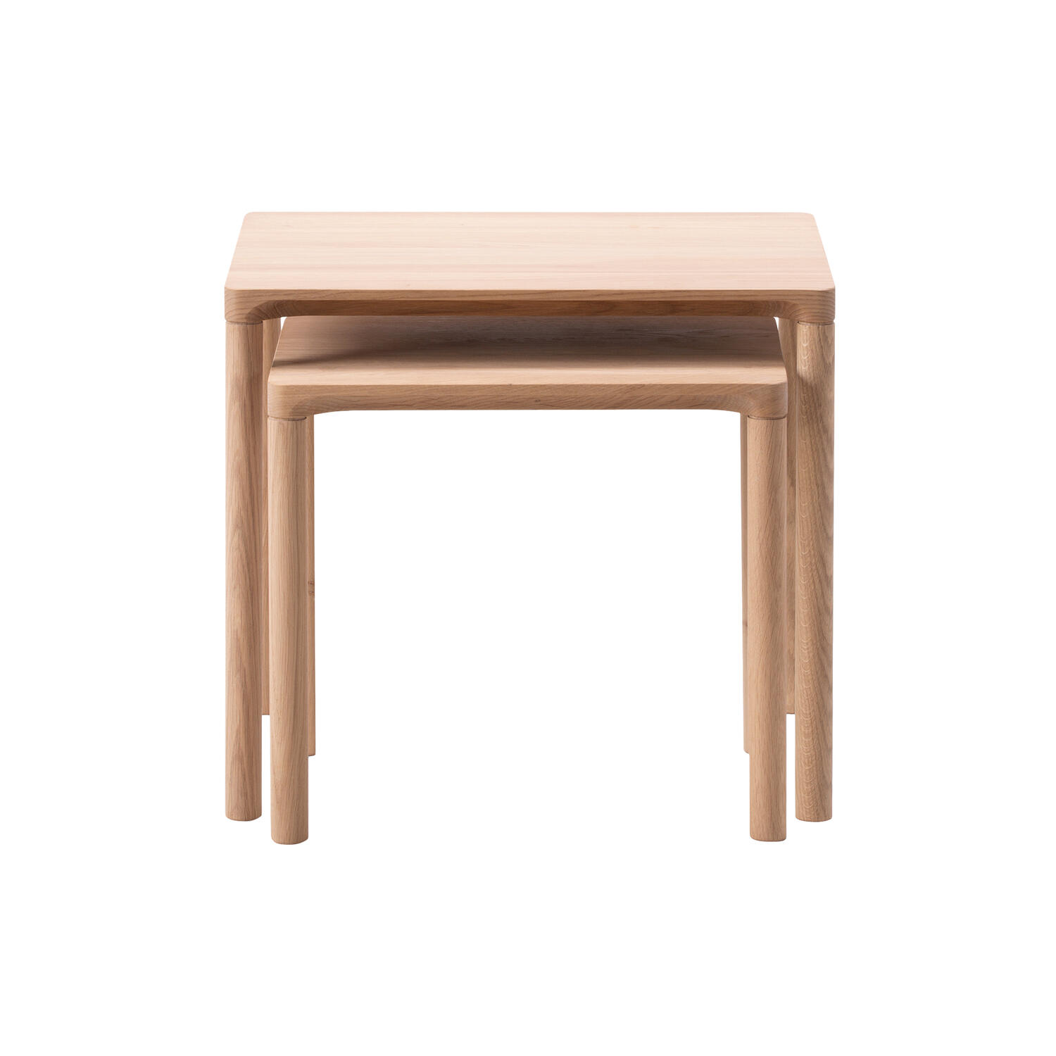 6798 Piloti Wood Coffee Table, light oiled oak