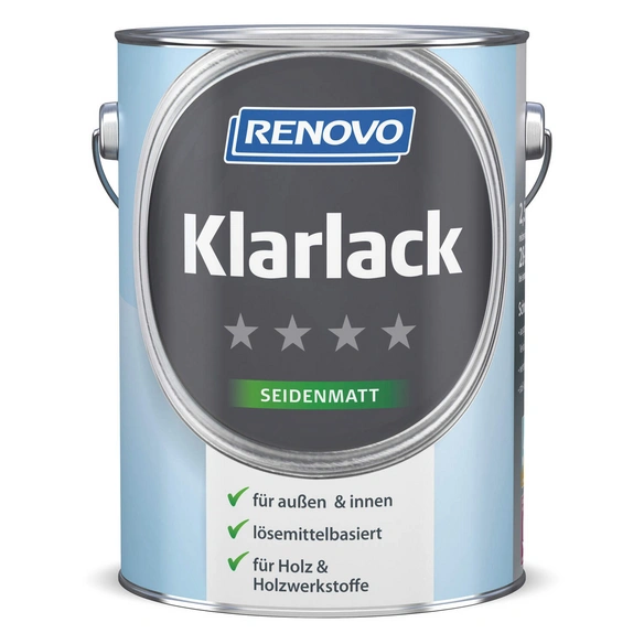 Klarlack seidenmatt, farblos