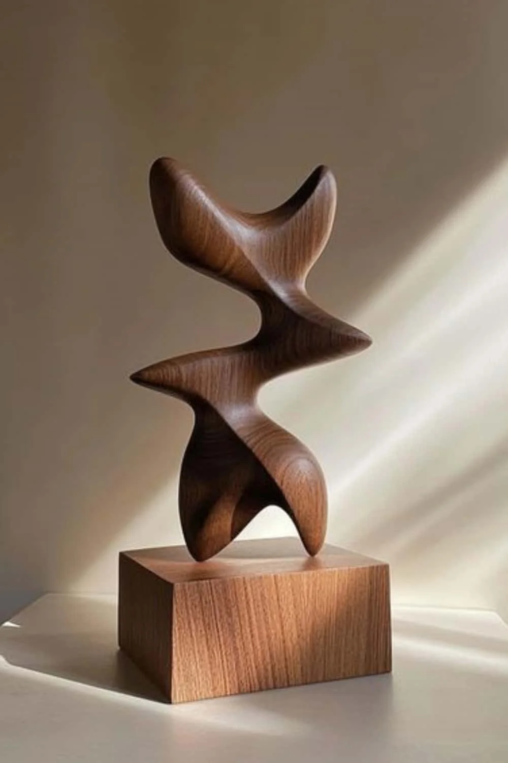 Abstract Wood Sculpture #WAB109