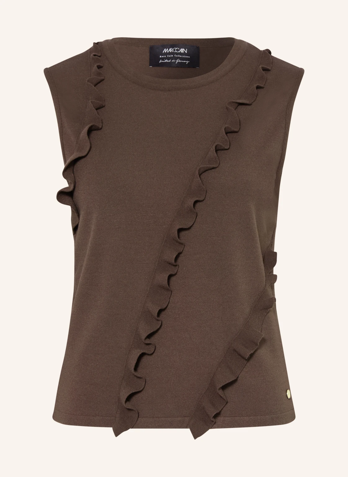 MARC CAIN Stricktop mit Volants