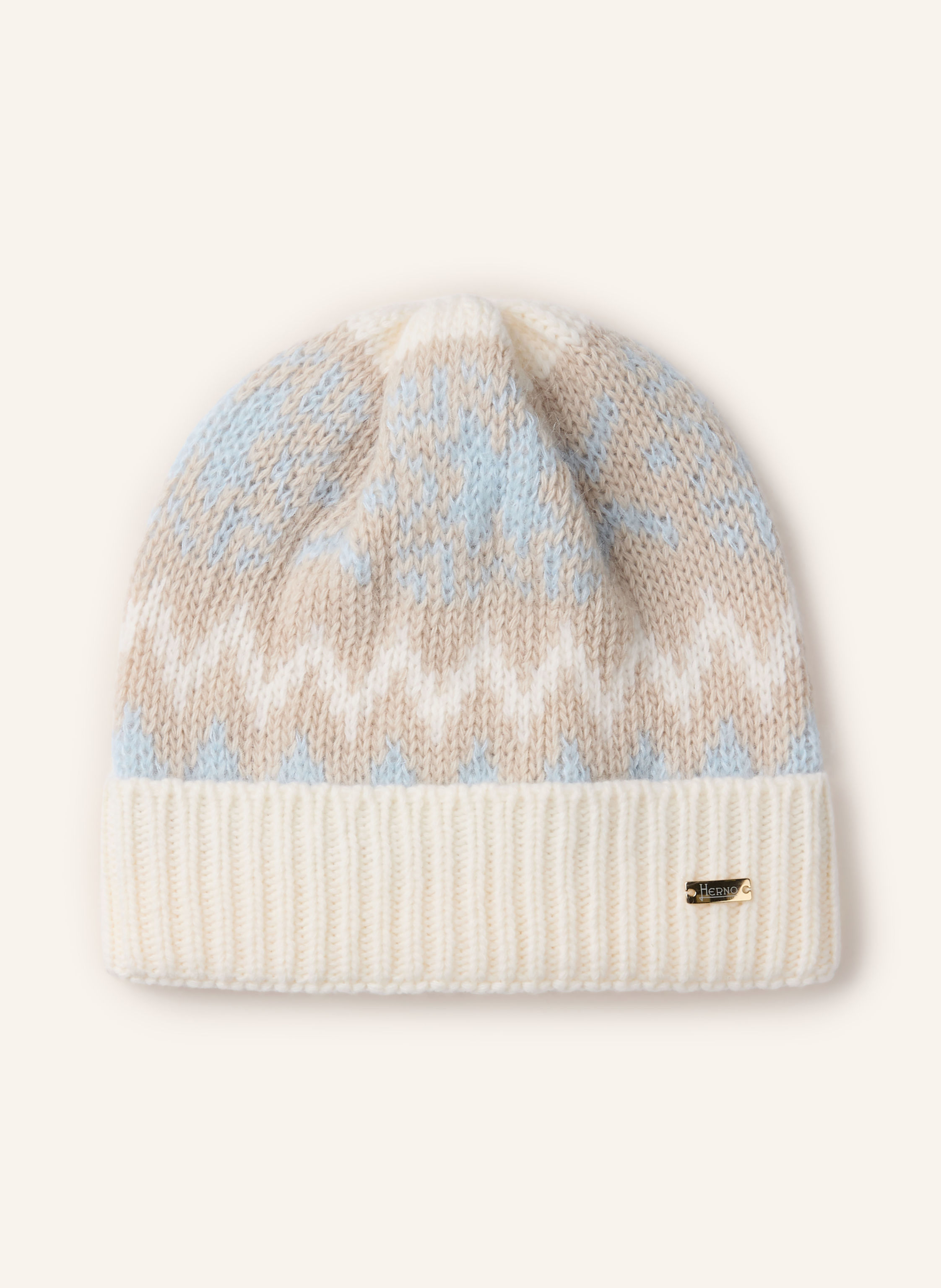 HERNO Mütze mit Mohair