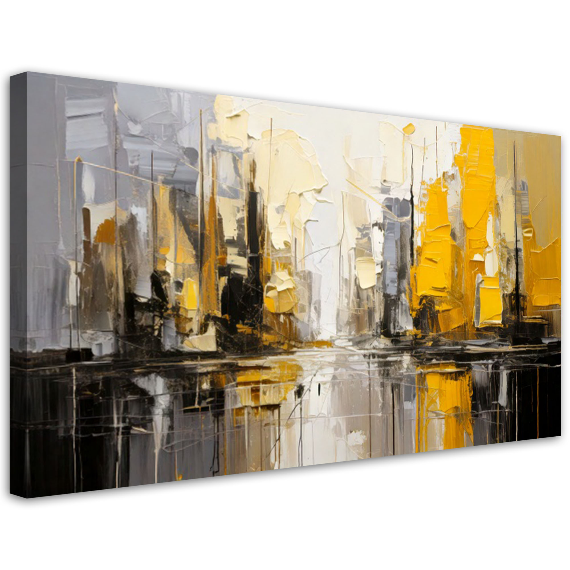 Feeby Obraz do sypialni, Architektura Miasto Abstrakcja 80x40