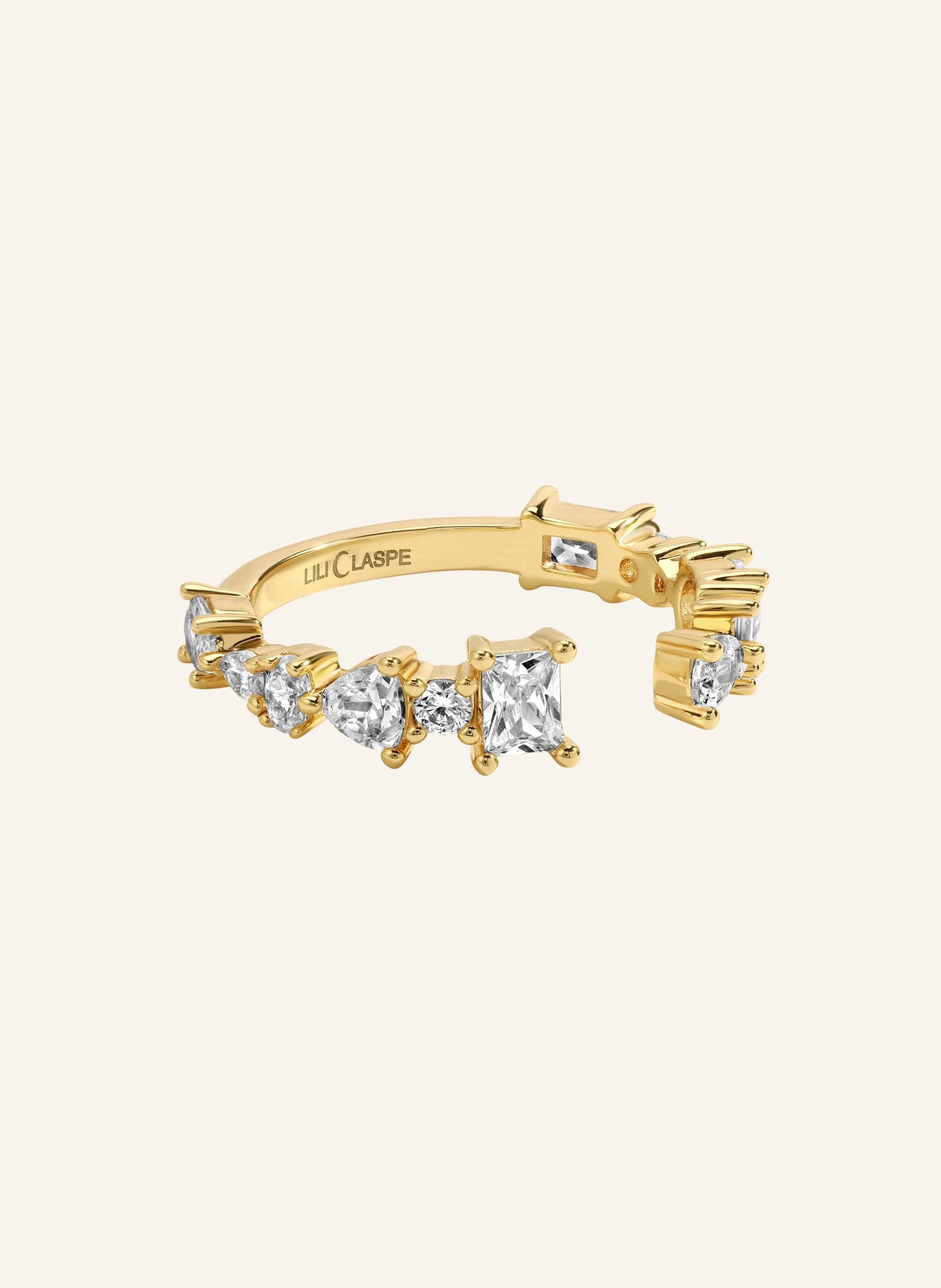 Lili Claspe Ringe MAVIS CUFF RING by GLAMBOU