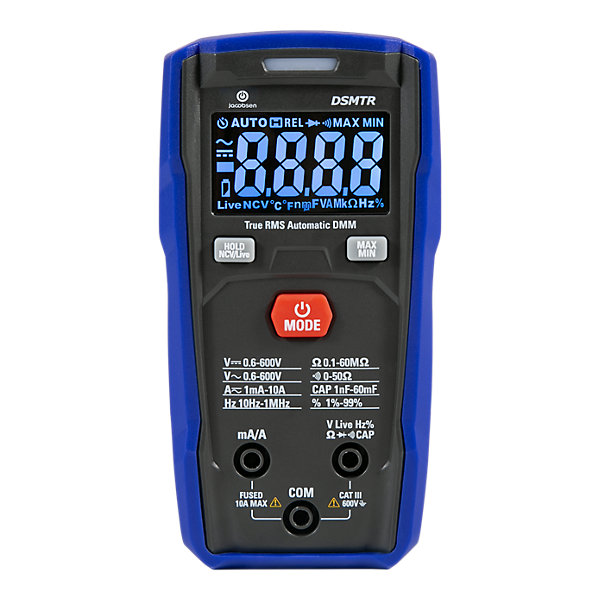 Multimètre numérique de poche DSMTR 600V Jacobsen