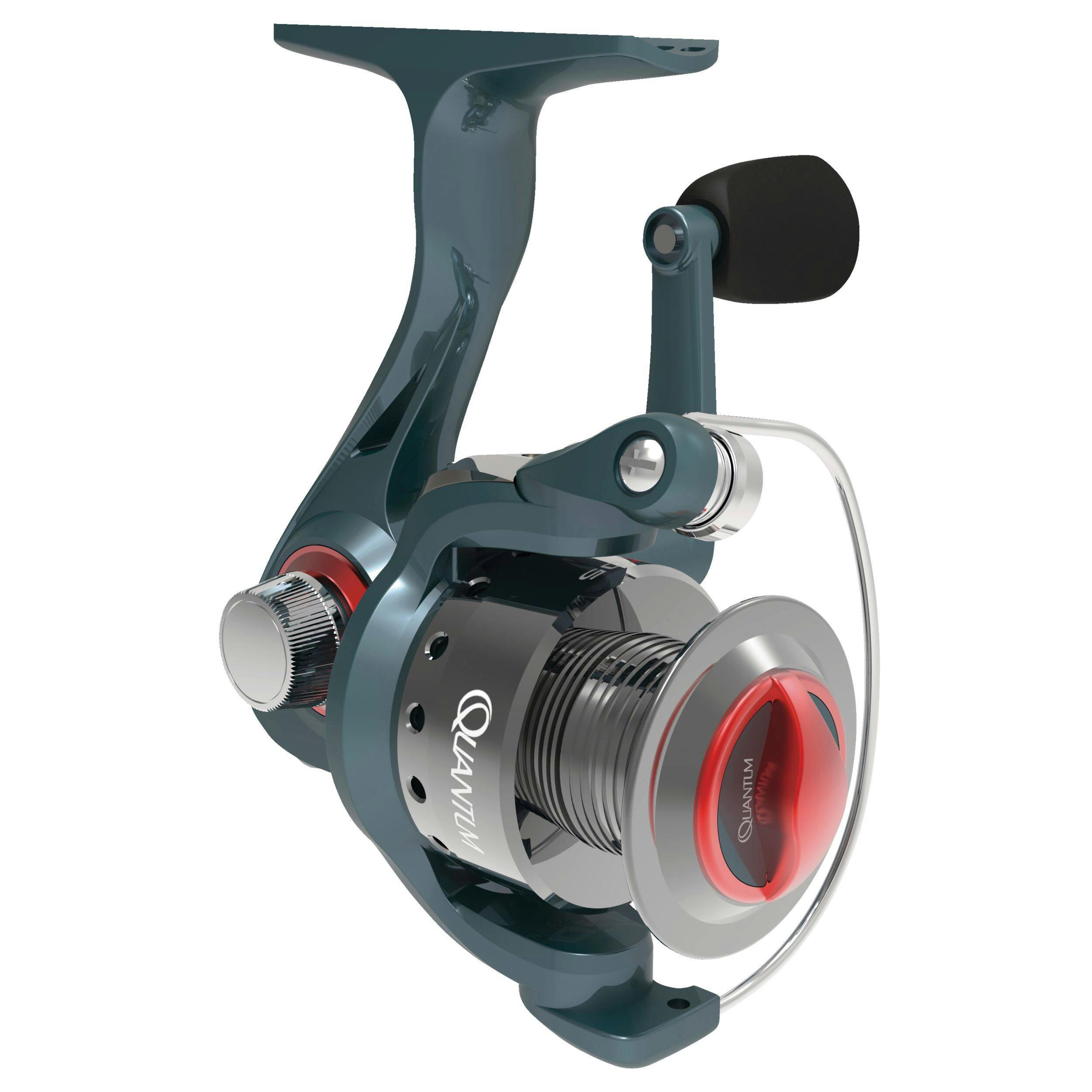 Quantum Optix Spinning Fishing Rod and Reel Combo, Anti-Reverse, Medium, 6-ft, 3-pc