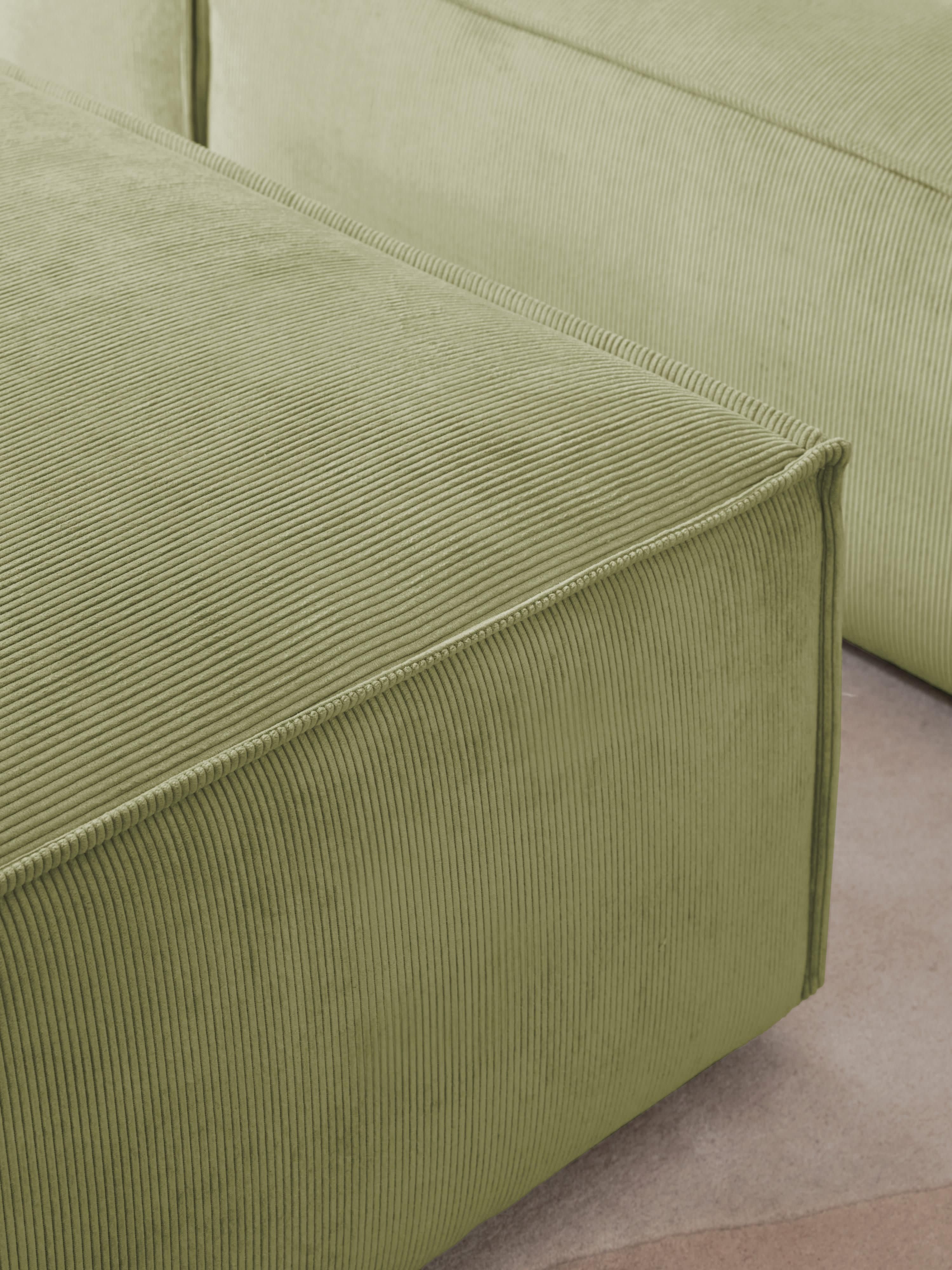 Sofa-Hocker Lennon aus Cord