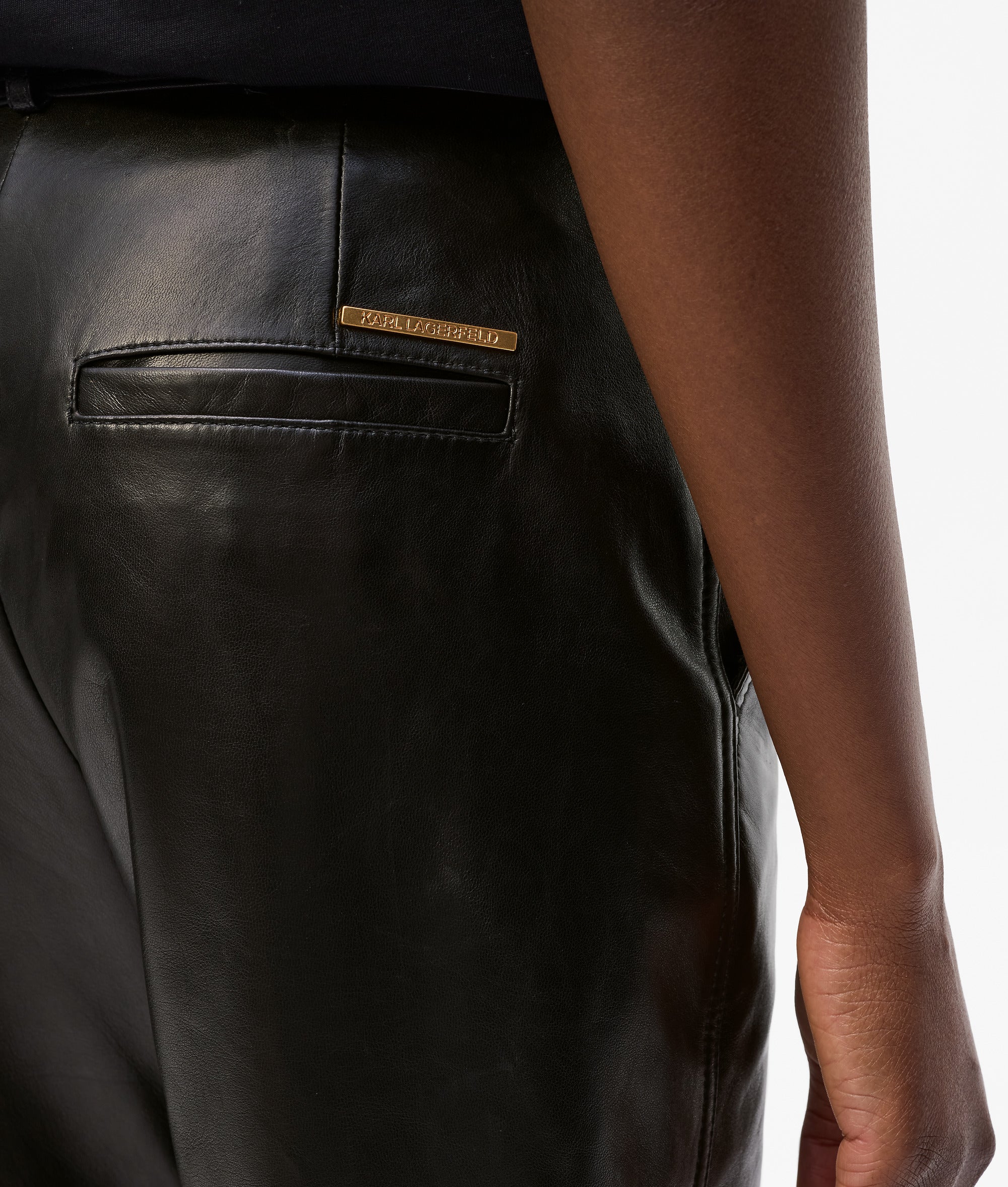 Pantalon en cuir