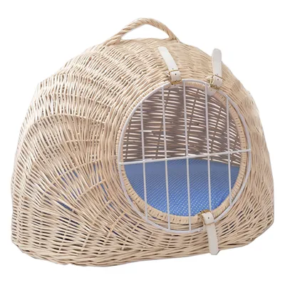 Aumüller Wicker Basket with Cushion