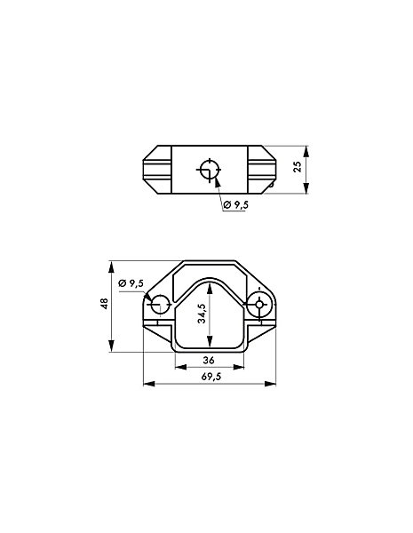 Consignation levier sectionneur (2 pièces) - THIRARD