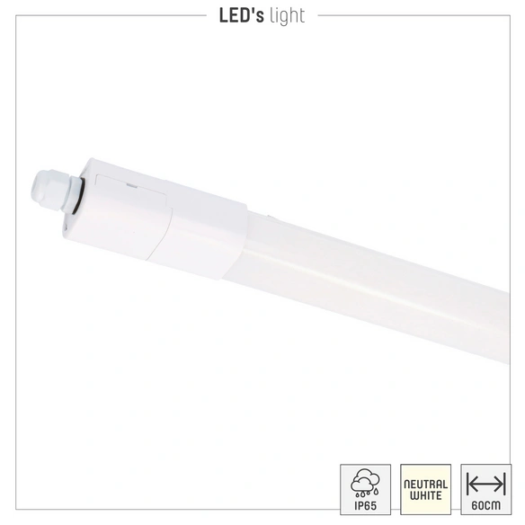 Wannenleuchte, Led Wannenleuchte Strip - 1x15W 60cm 172